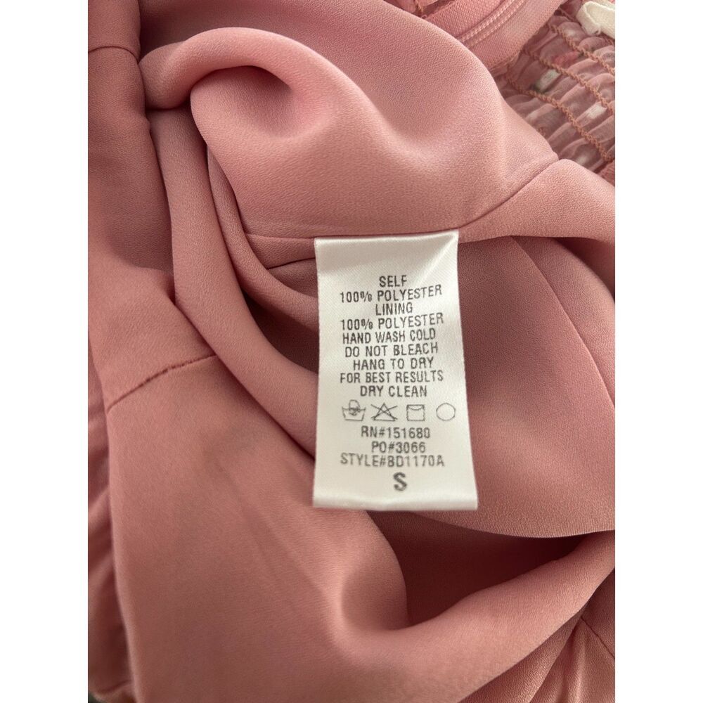 Storia Pink Ruffle Mini Dress - Picture 3 of 7